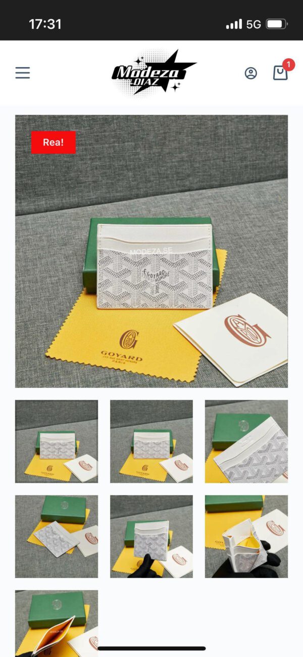 white wallet