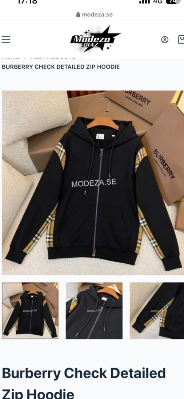 rutig hoodie size L
