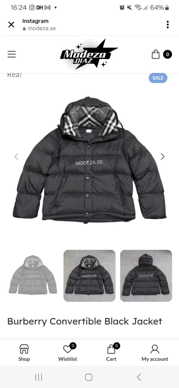Rutig jacka size M