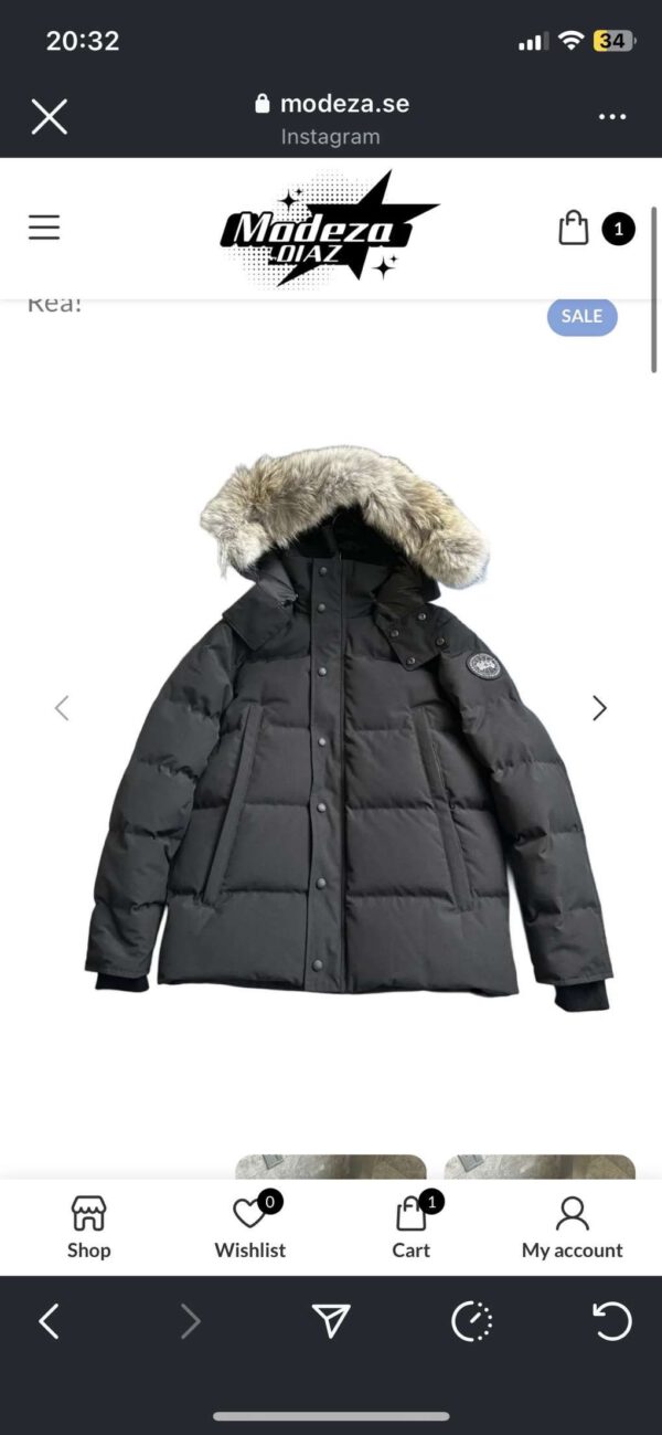 Goose jacket size xs