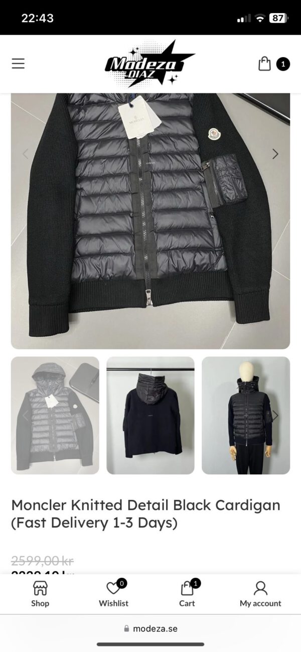 M cardigan size XL