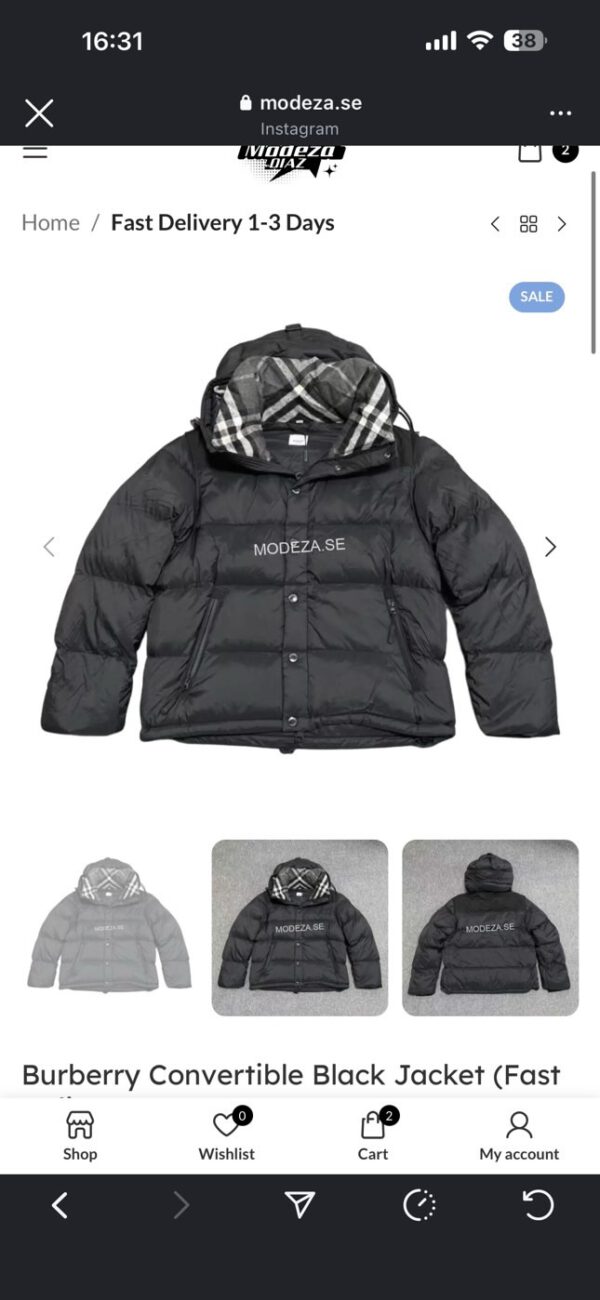 Rutig jacket size M