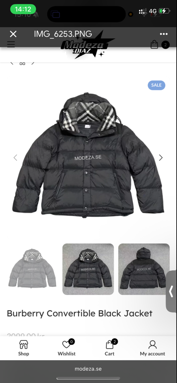 Cardigan and jacket black size M - Image 3