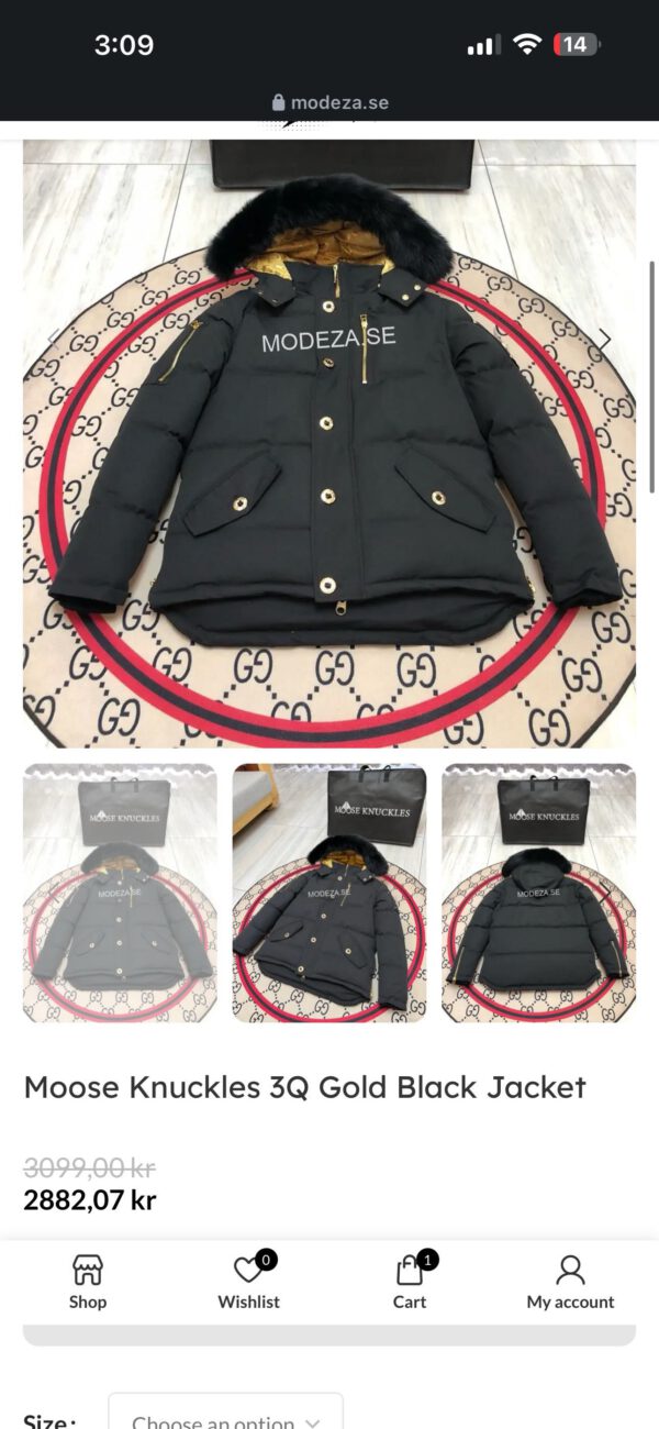 Moose jacket size XXL