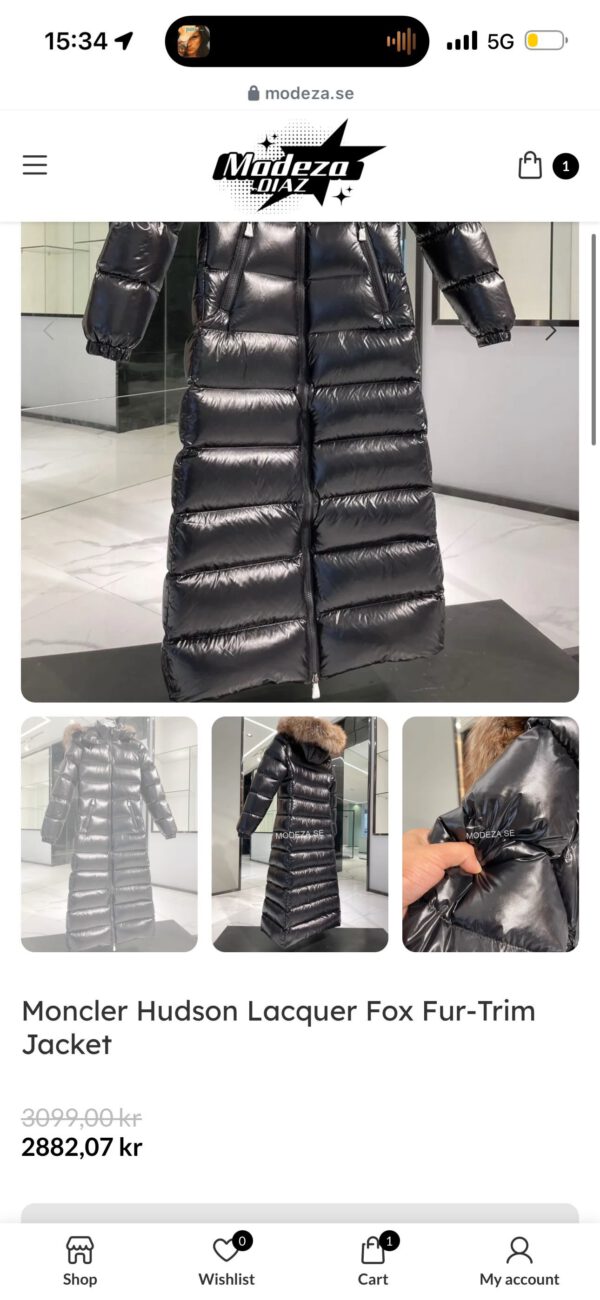 M jacket Size S