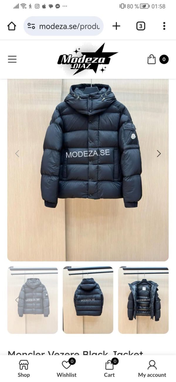 Vezere black size xl