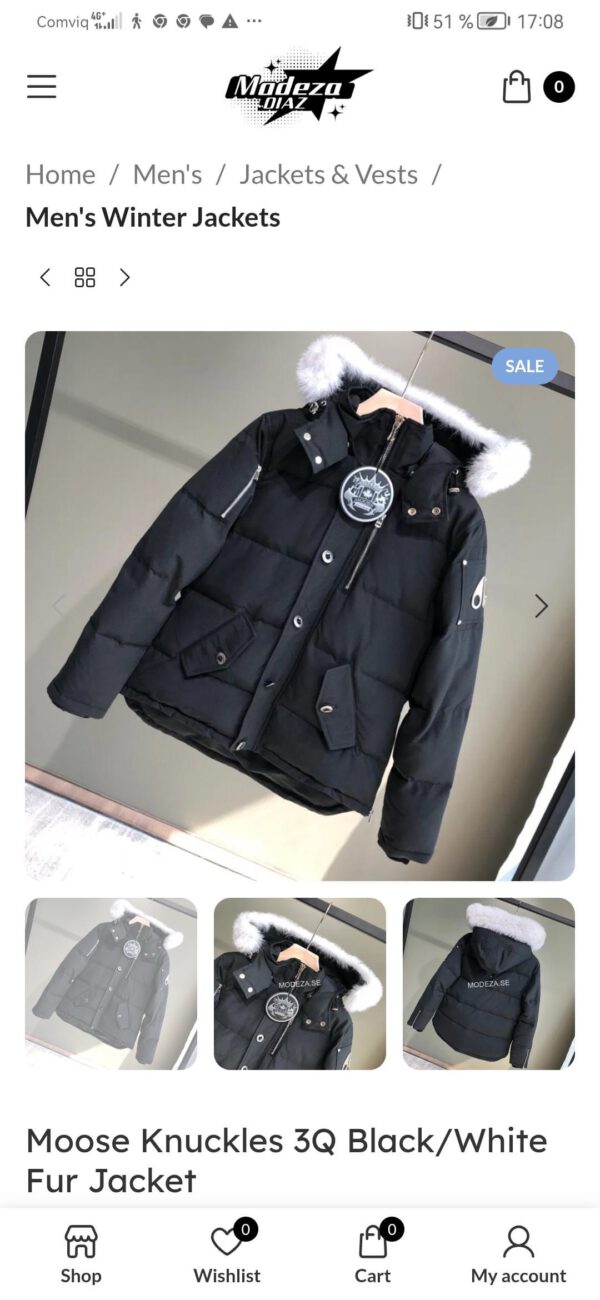 Moose jacket size XXL