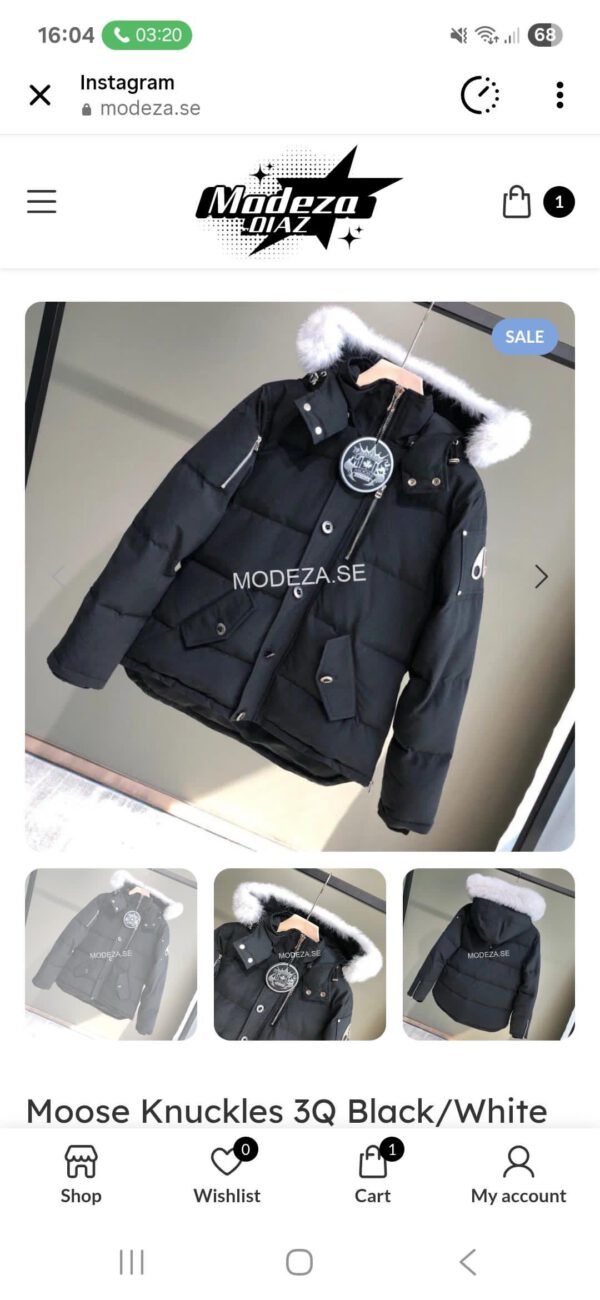 Moose jacket size S