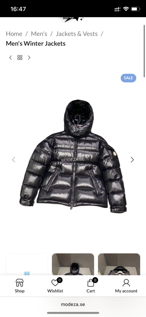 M jacket size M